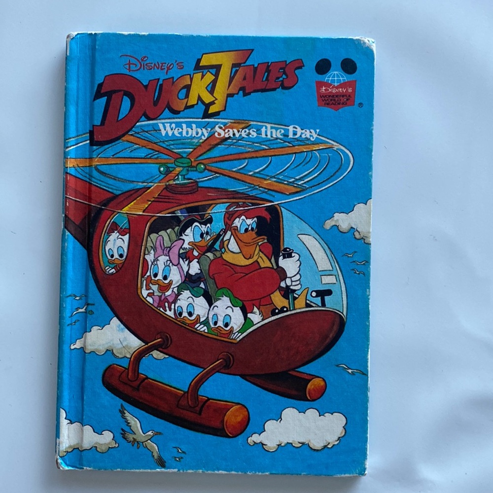 Disney’s Duck Tales, Webby Saves the Day, hardcover